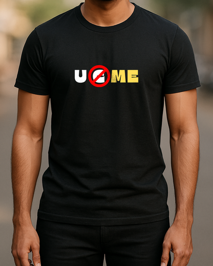 Black Half Sleeve John Cena Graphic Printed T-shirt