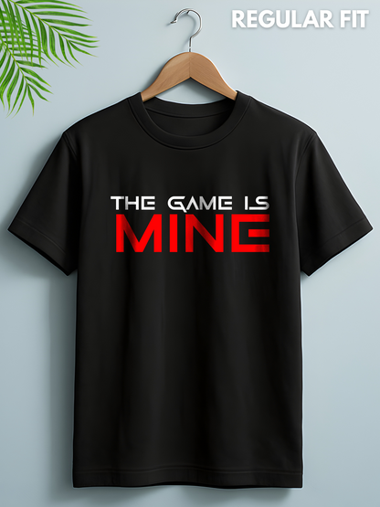The Game Is Mine Printed T-shirt