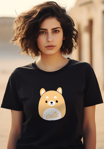 Women's Cute Graphic Printed T-shirt
