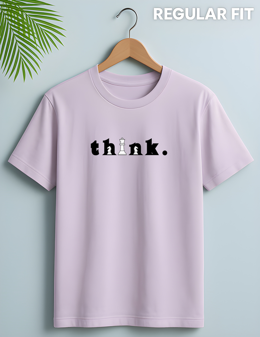 Unisex Pink Graphic Printed T-shirt