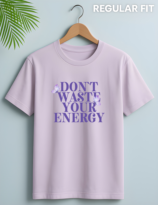 Women's Pink Typography Printed T-shirt